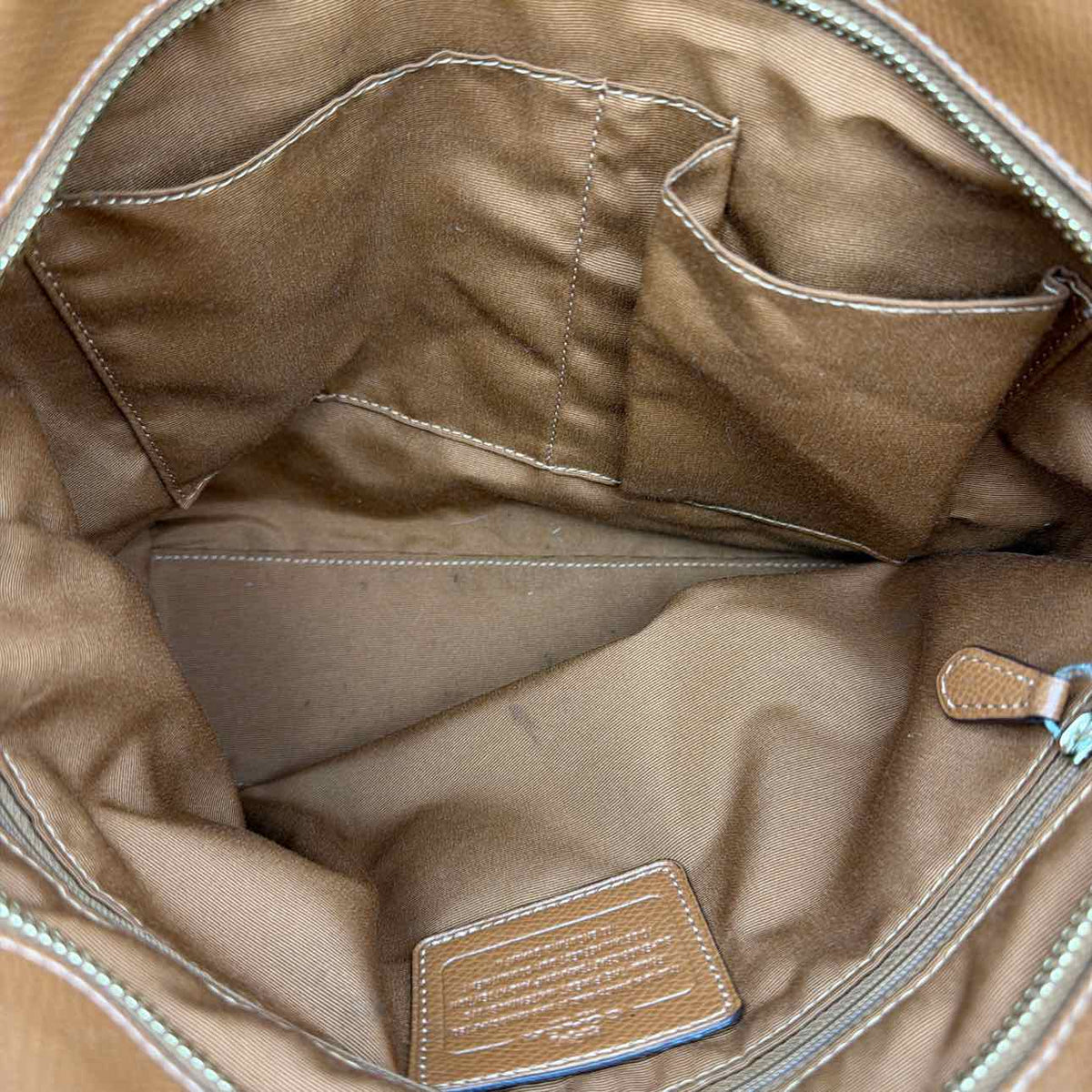 Coach Brown Leather Handbag