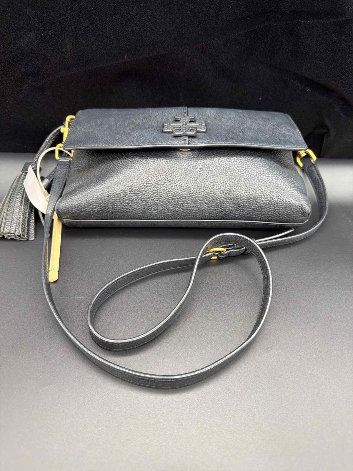 Tory Burch Black Leather Handbag