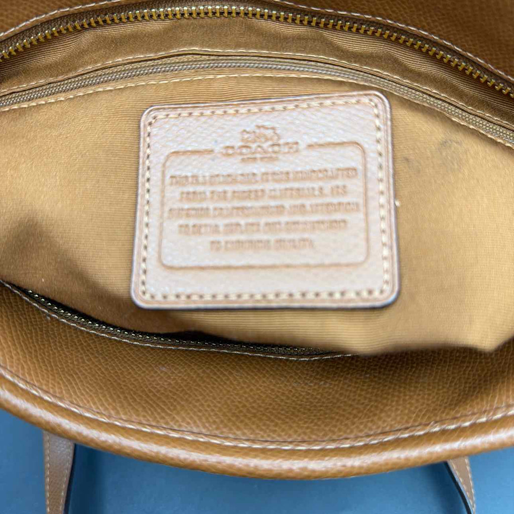 Coach Brown Leather Handbag