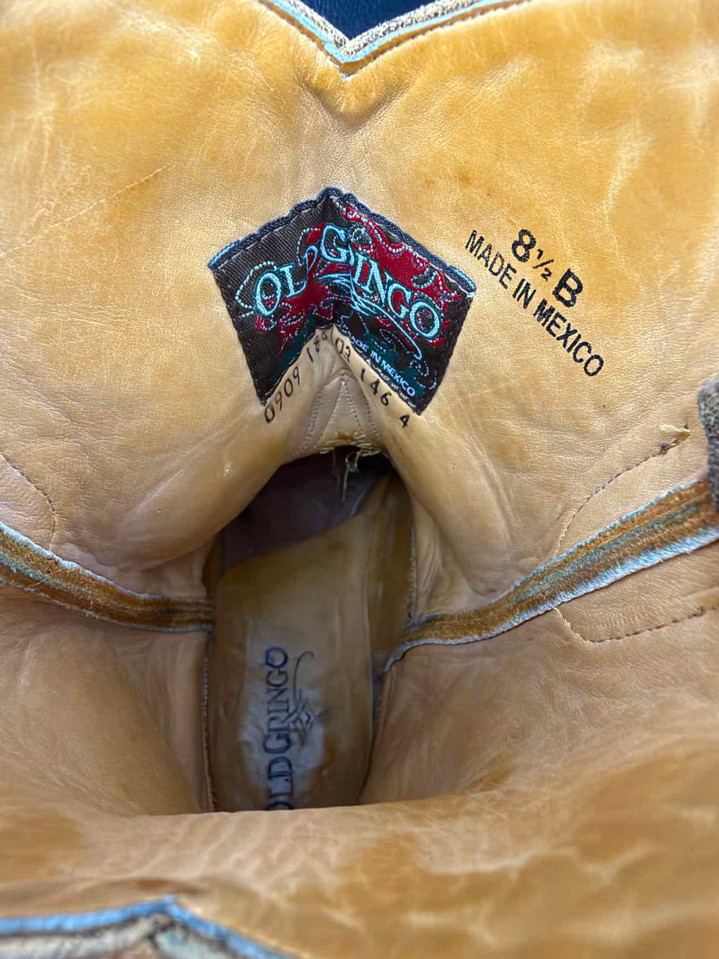 OLD GRINGO Size 8.5 Western Boot