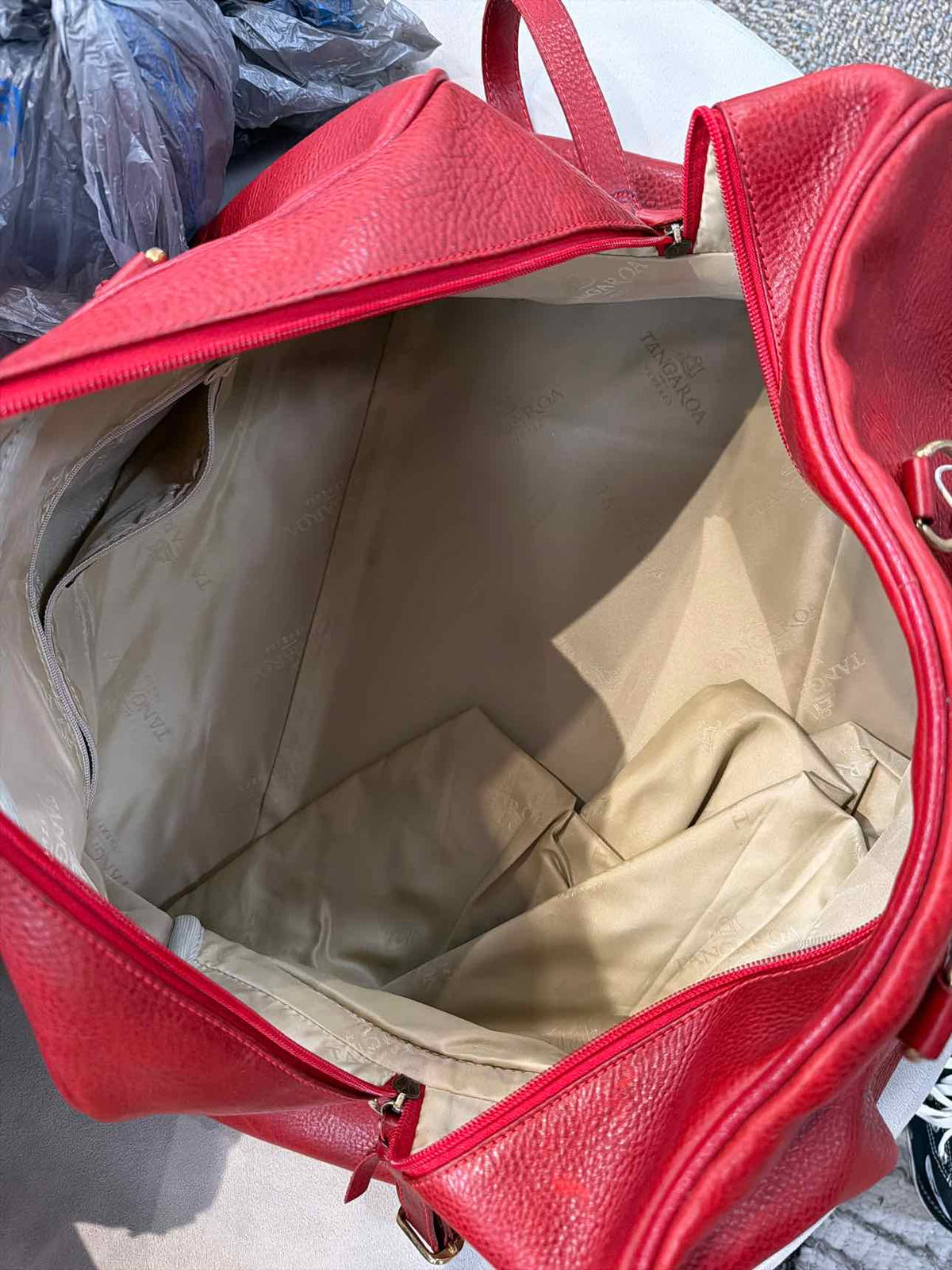 Tangaroa Red Tote